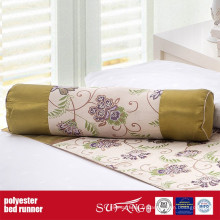 Coureur de lit de tissu de décoration de poly pour la maison